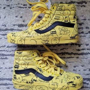 Vans Peanuts x Sk8-Hi 'Charlie Brown Maize…